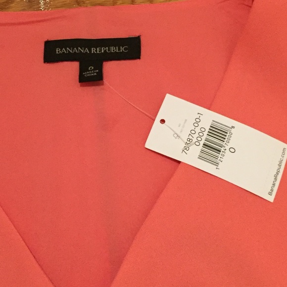 NWT Banana Republic Coral Size 0 💋 - Picture 5 of 7